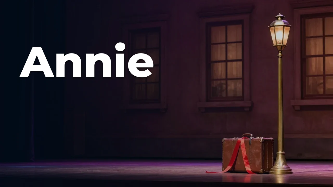 Concept artwork for Annie; not official event artwork or a performer photograph