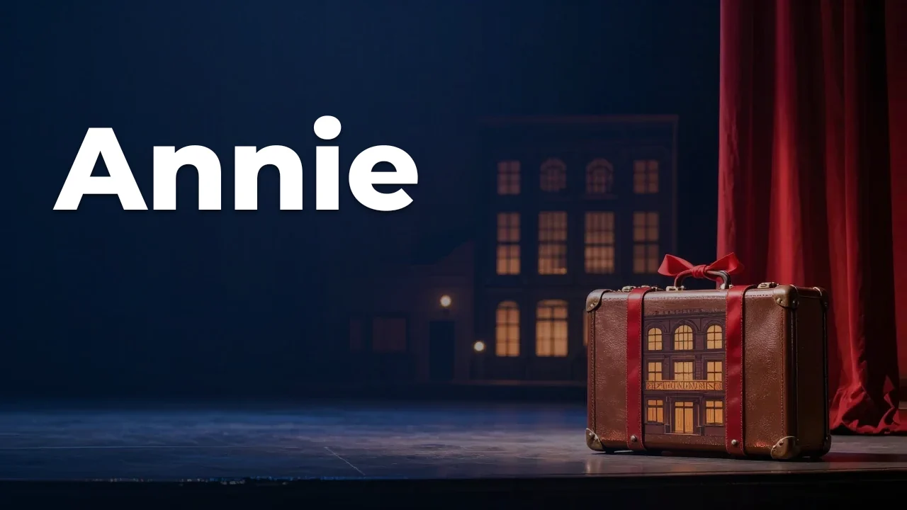 Concept artwork for Annie; not official event artwork or a performer photograph