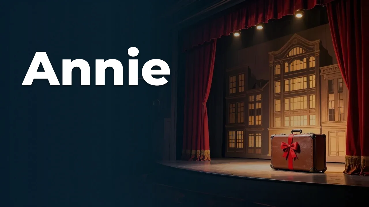 Concept artwork for Annie; not official event artwork or a performer photograph