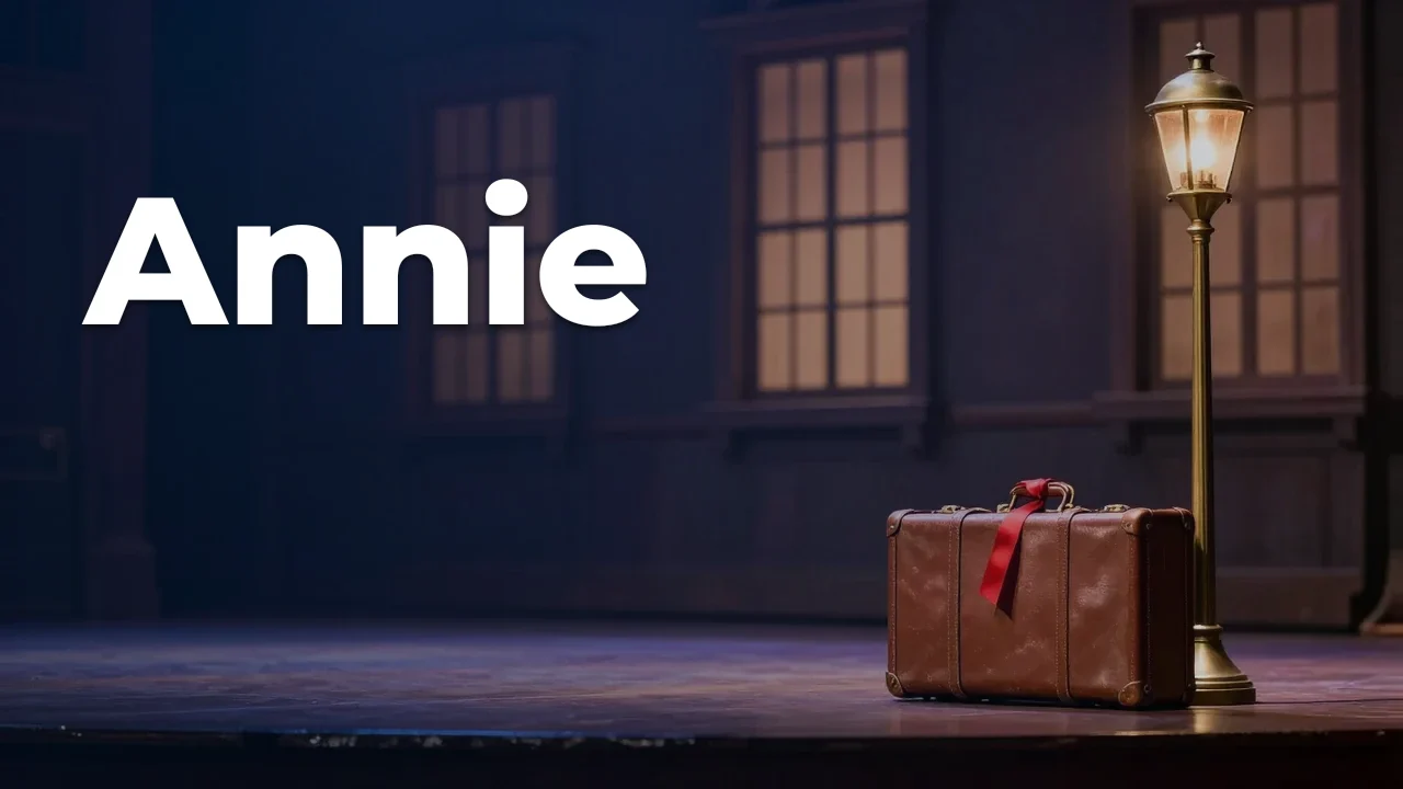 Concept artwork for Annie; not official event artwork or a performer photograph