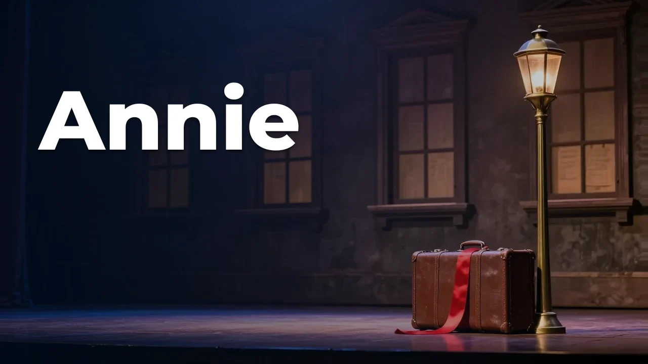Concept artwork for Annie; not official event artwork or a performer photograph