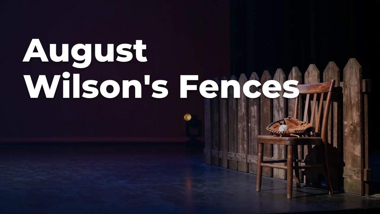Concept artwork for August Wilson's Fences; not official event artwork or a performer photograph