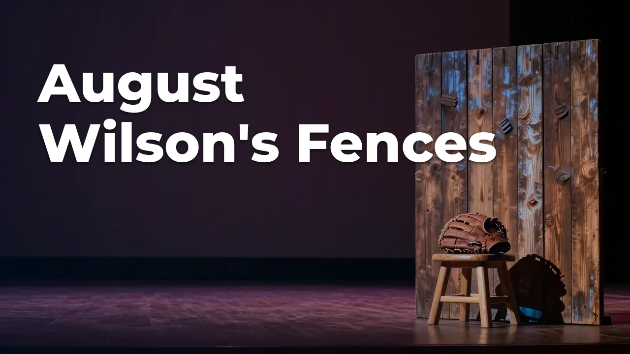 Concept artwork for August Wilson's Fences; not official event artwork or a performer photograph