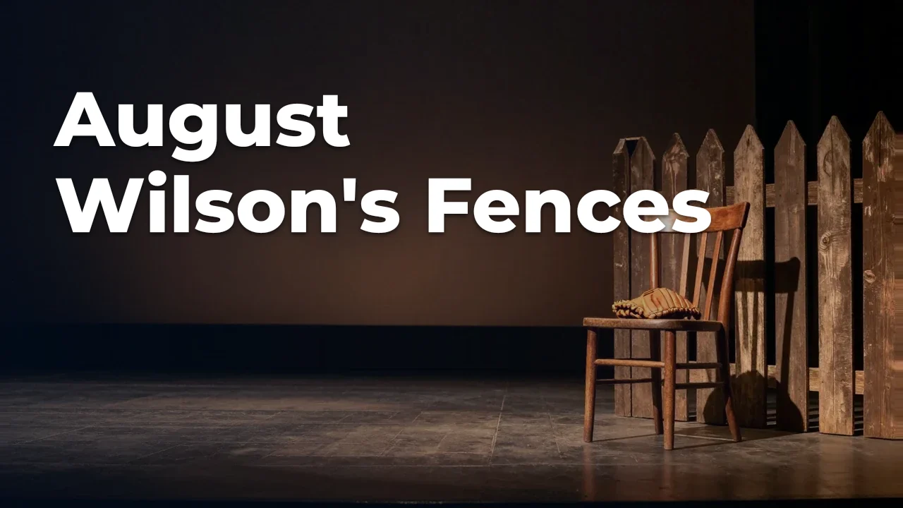 Concept artwork for August Wilson's Fences; not official event artwork or a performer photograph