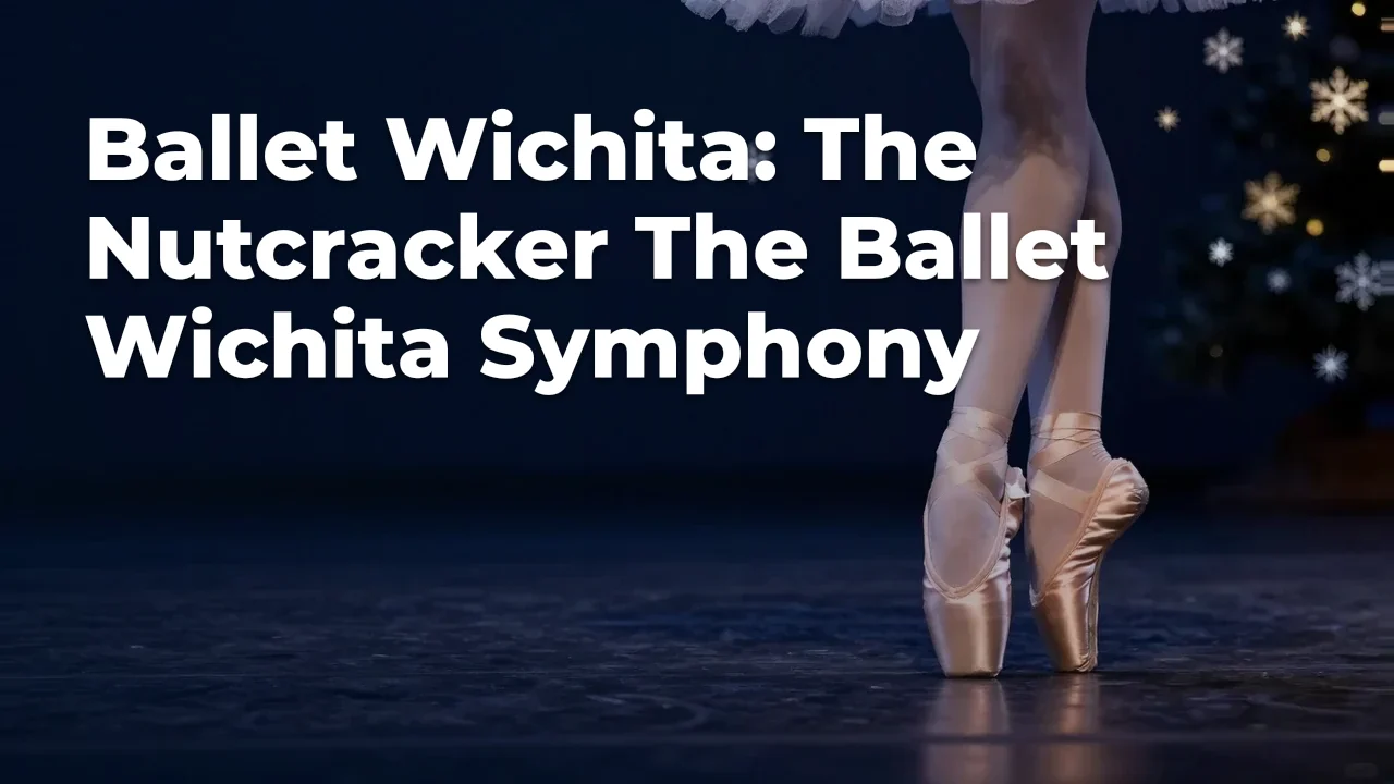 Concept artwork for Ballet Wichita: The Nutcracker The Ballet Wichita Symphony; not official event artwork or a performer photograph