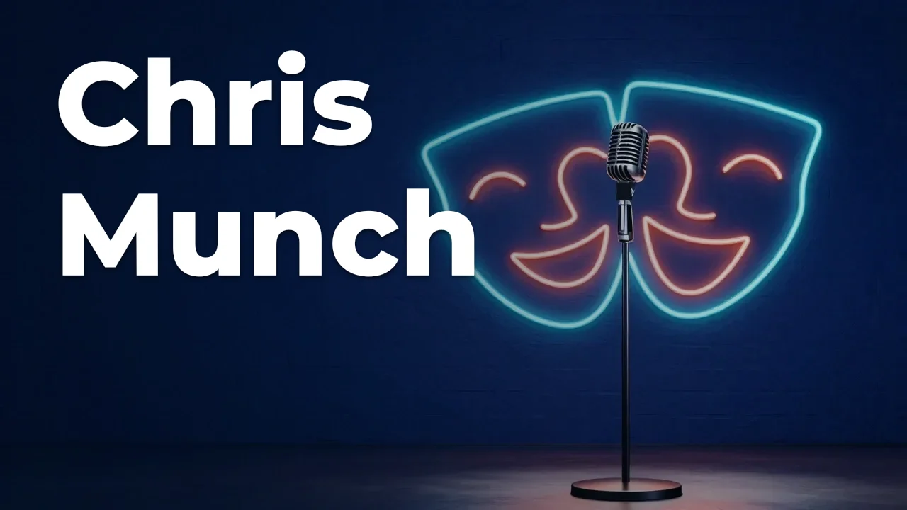 Concept artwork for Chris Munch; not official event artwork or a performer photograph