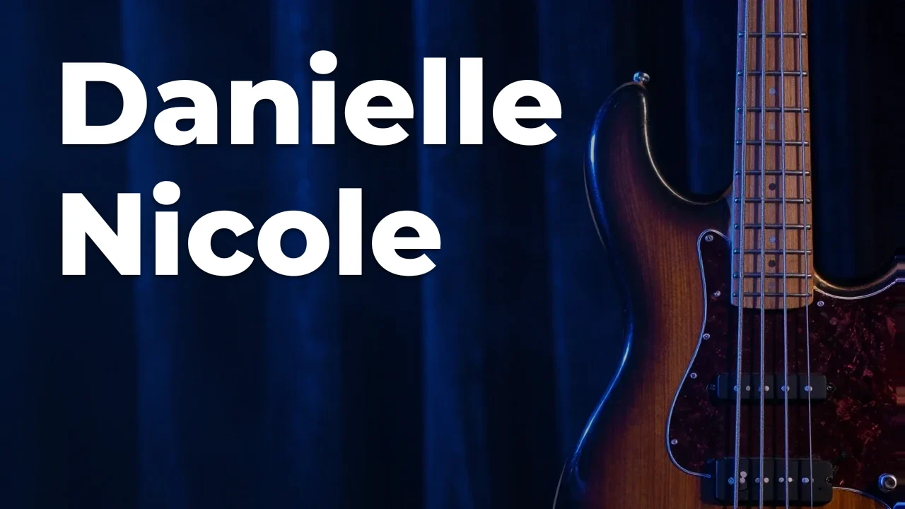 Concept artwork for Danielle Nicole; not official event artwork or a performer photograph