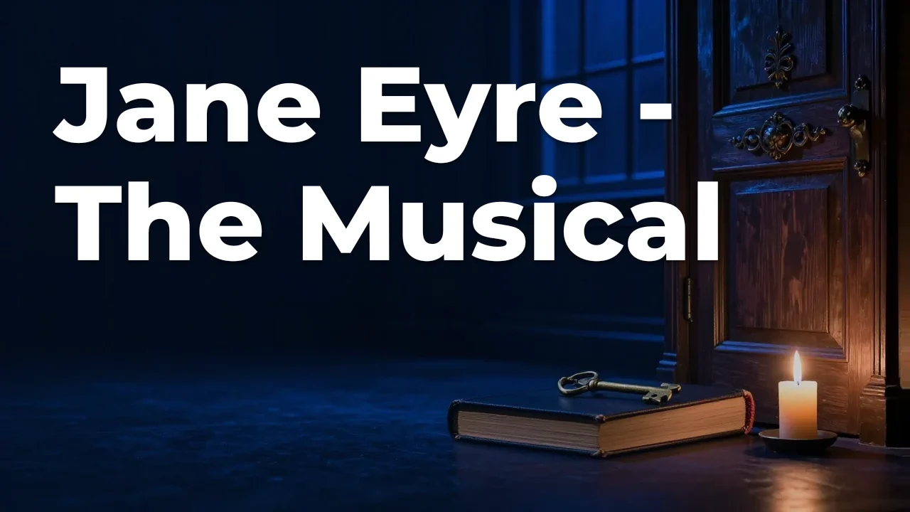 Concept artwork for Jane Eyre - The Musical; not official event artwork or a performer photograph