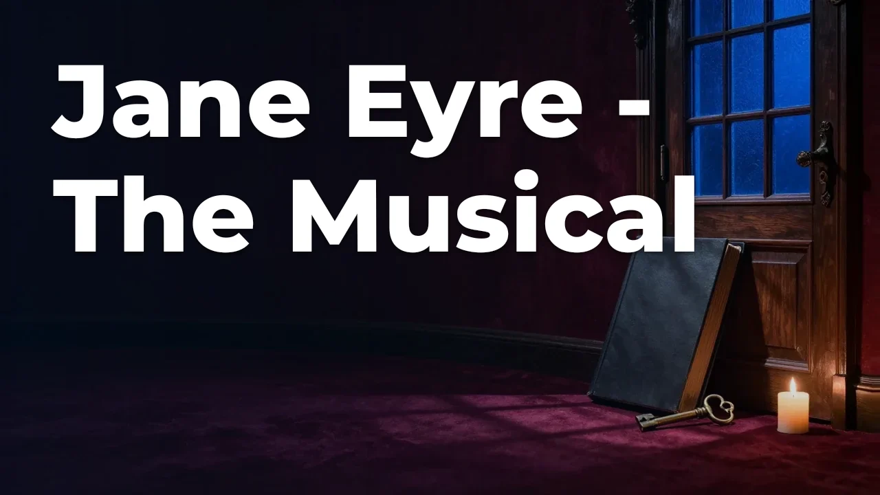 Concept artwork for Jane Eyre - The Musical; not official event artwork or a performer photograph