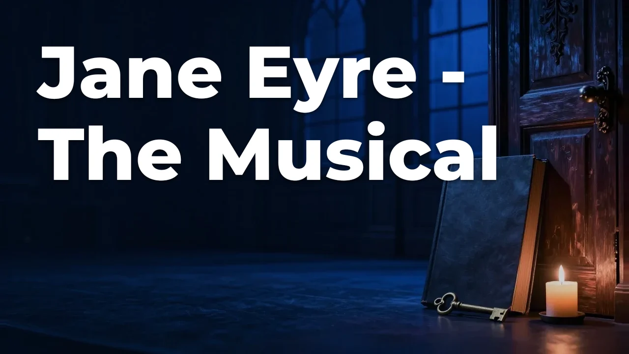 Concept artwork for Jane Eyre - The Musical; not official event artwork or a performer photograph