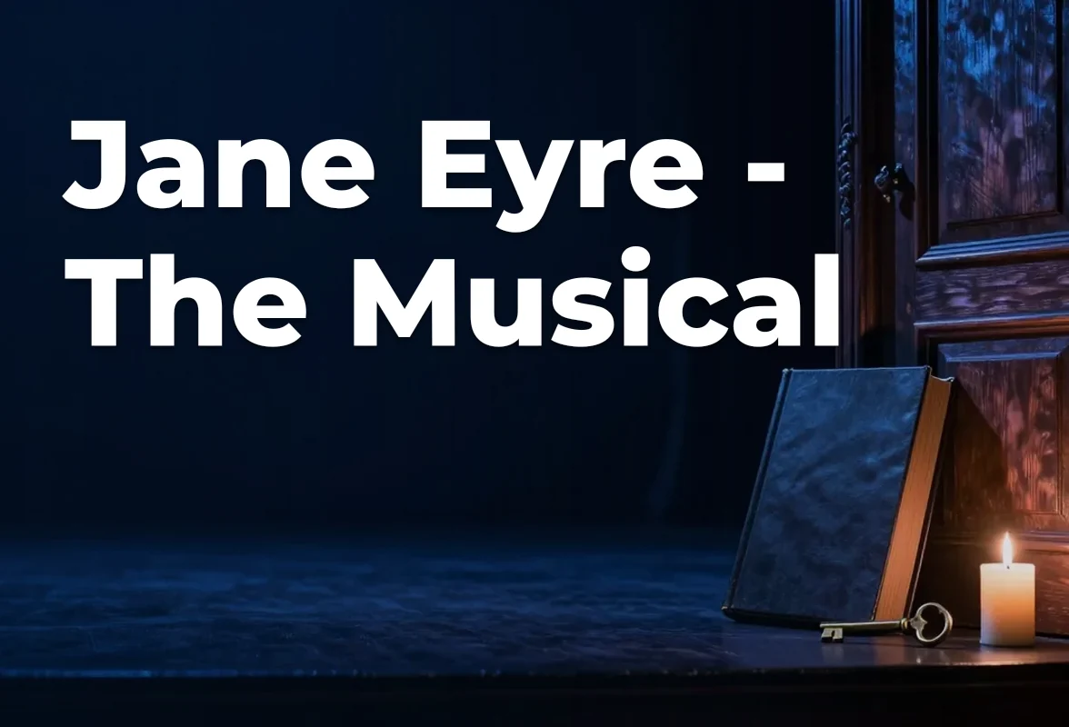 Concept artwork for Jane Eyre - The Musical; not official event artwork or a performer photograph