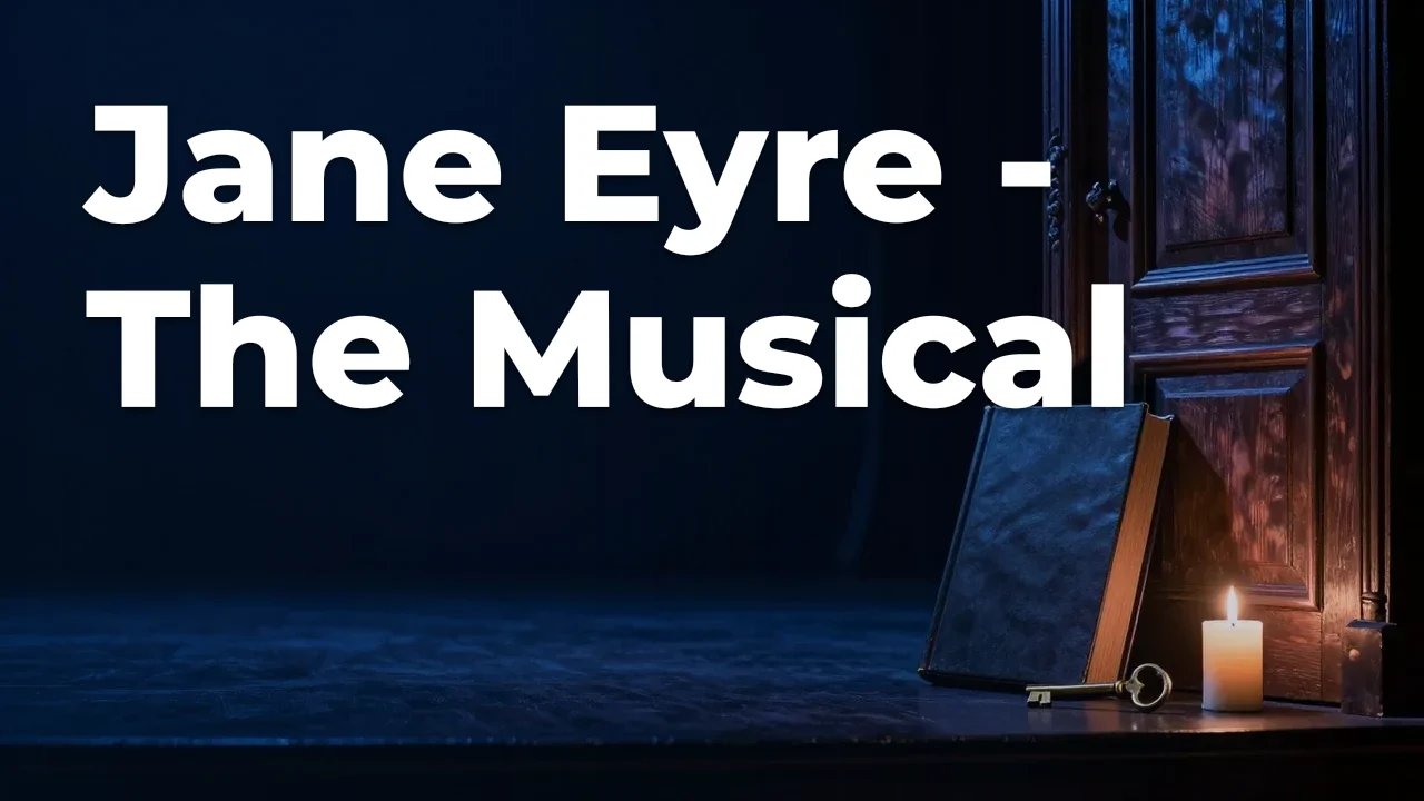Concept artwork for Jane Eyre - The Musical; not official event artwork or a performer photograph