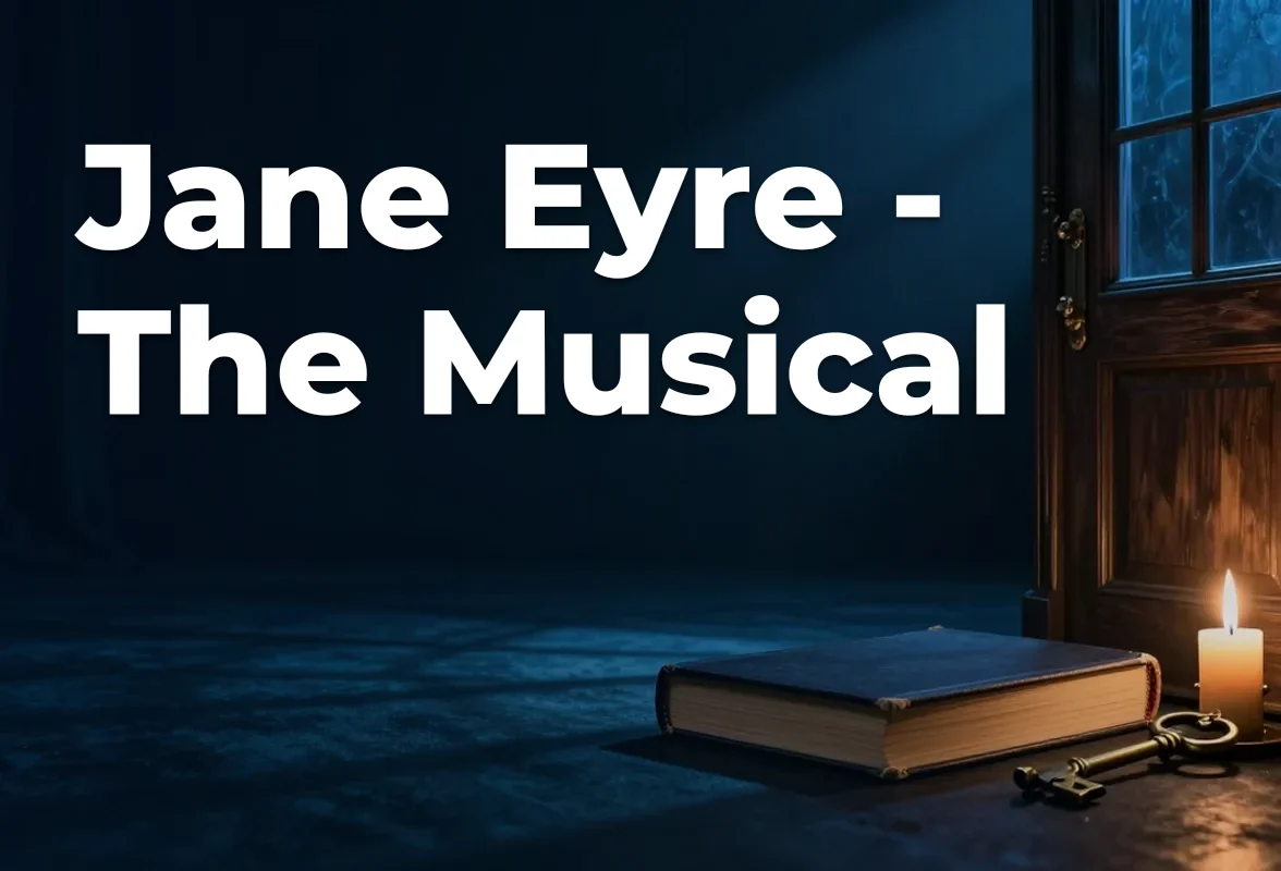 Concept artwork for Jane Eyre - The Musical; not official event artwork or a performer photograph