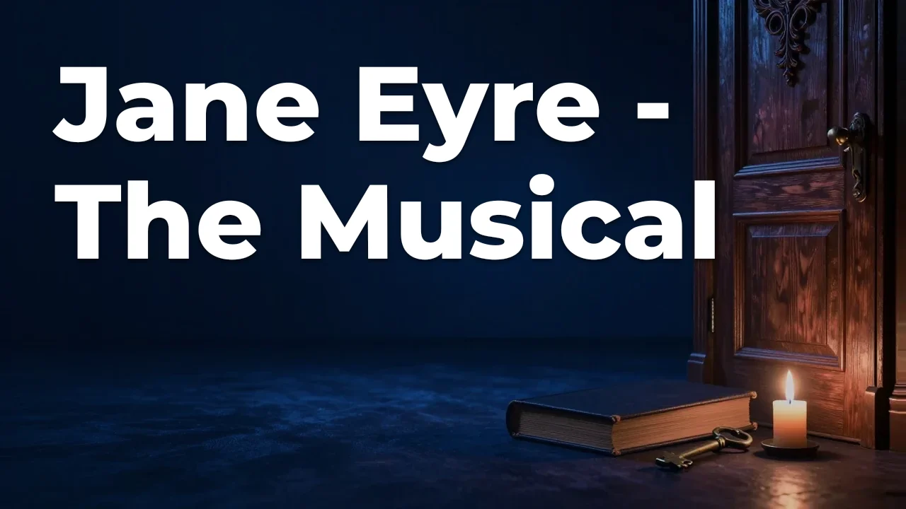 Concept artwork for Jane Eyre - The Musical; not official event artwork or a performer photograph