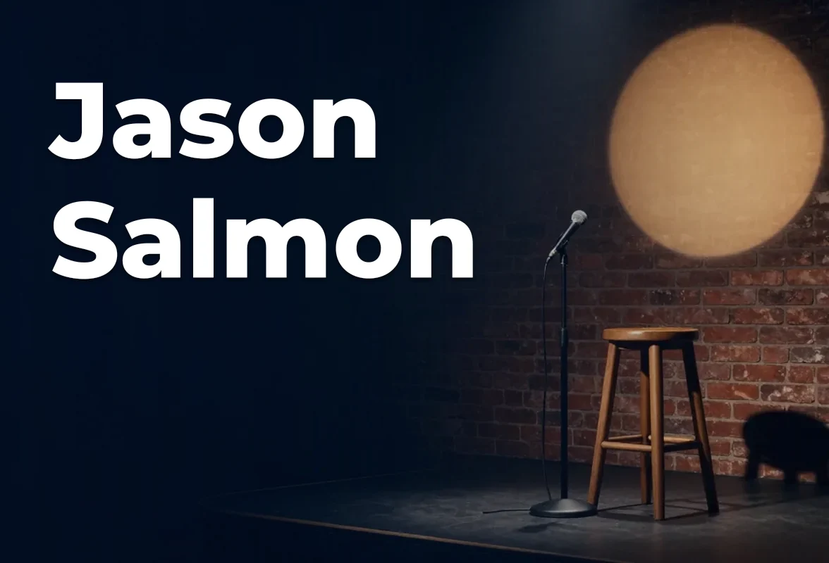 Concept artwork for Jason Salmon; not official event artwork or a performer photograph