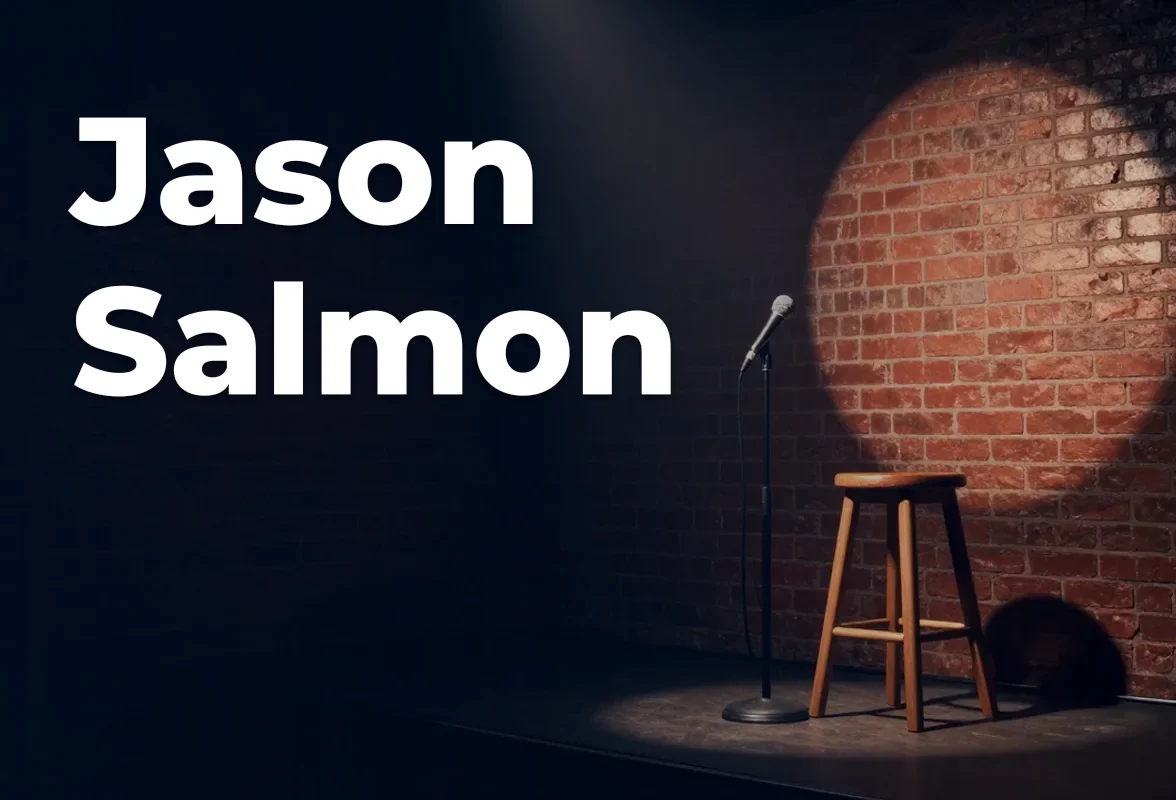 Concept artwork for Jason Salmon; not official event artwork or a performer photograph