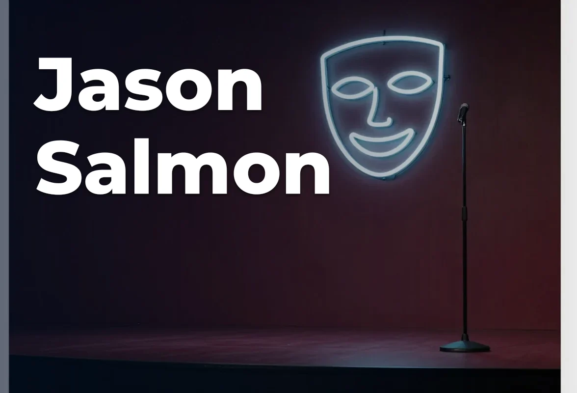 Concept artwork for Jason Salmon; not official event artwork or a performer photograph