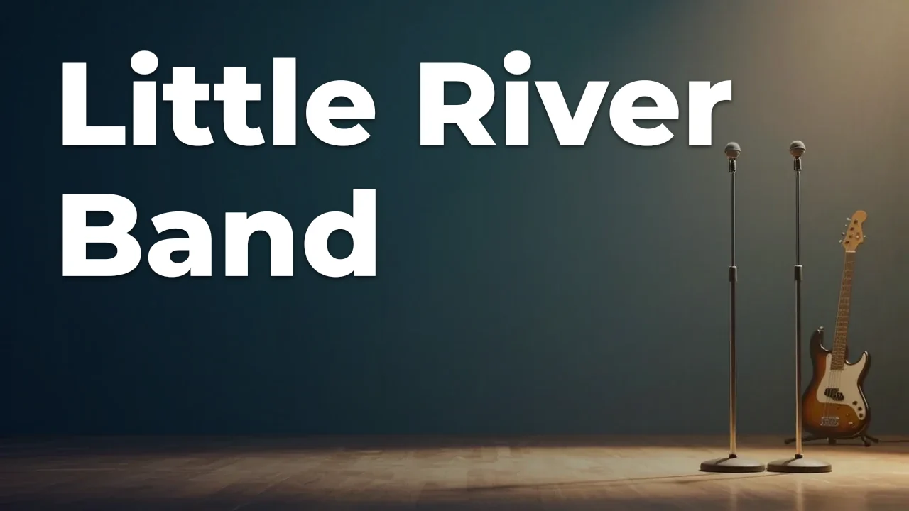 Concept artwork for Little River Band; not official event artwork or a performer photograph