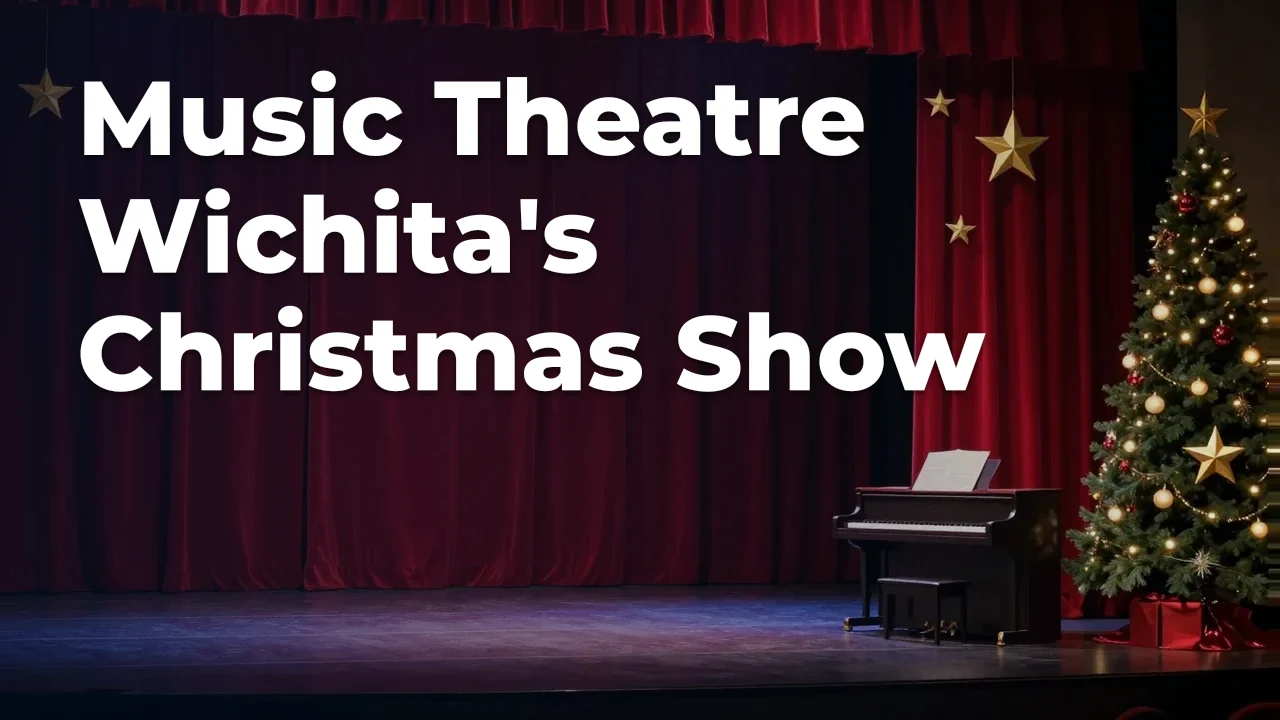Concept artwork for Music Theatre Wichita's Christmas Show; not official event artwork or a performer photograph