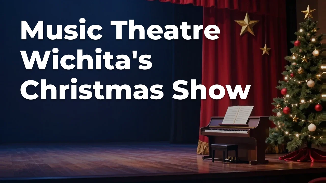 Concept artwork for Music Theatre Wichita's Christmas Show; not official event artwork or a performer photograph