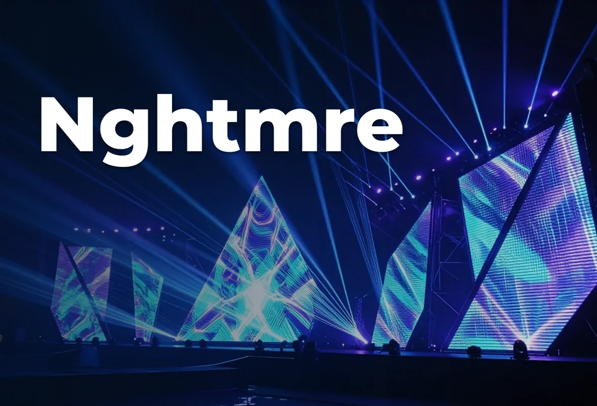 Concept artwork for Nghtmre; not official event artwork or a performer photograph