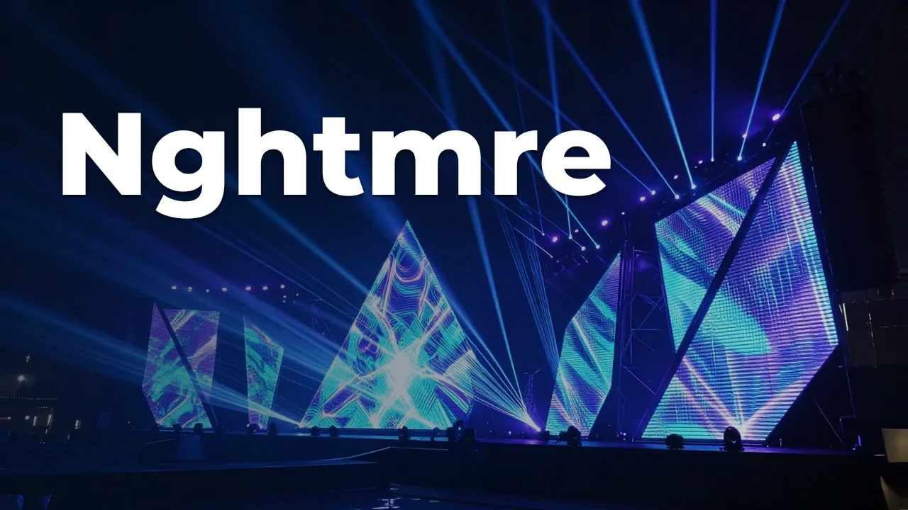 Concept artwork for Nghtmre; not official event artwork or a performer photograph