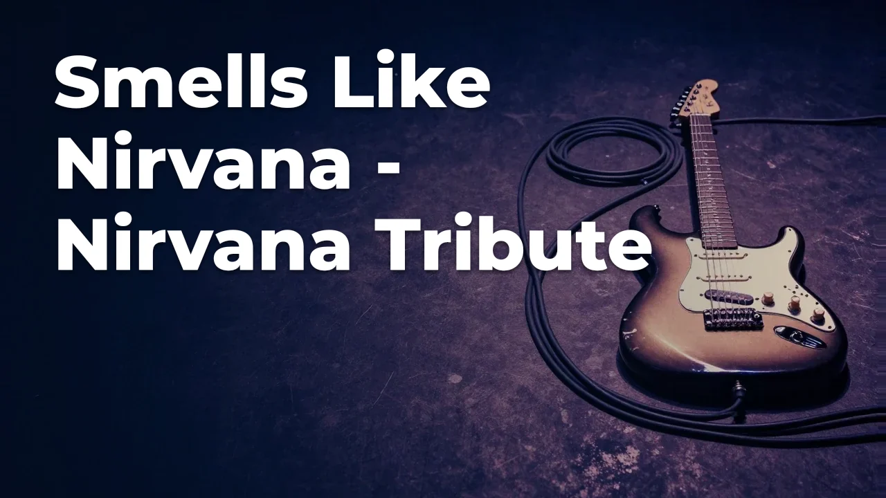 Concept artwork for Smells Like Nirvana - Nirvana Tribute; not official event artwork or a performer photograph
