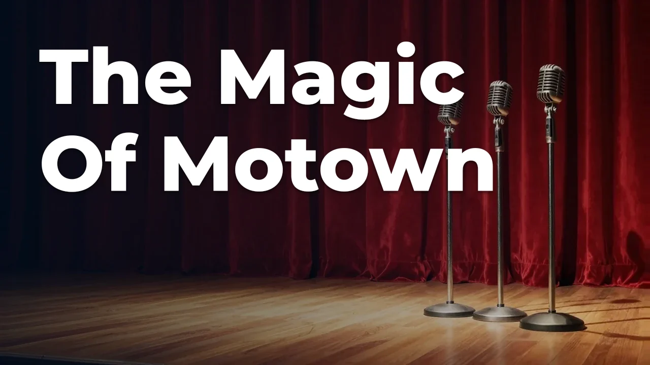 Concept artwork for The Magic Of Motown; not official event artwork or a performer photograph