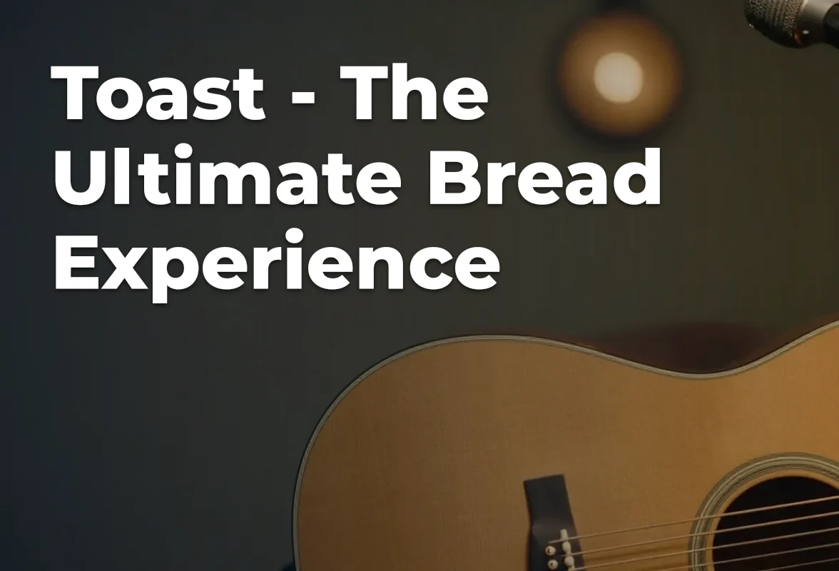 Concept artwork for Toast - The Ultimate Bread Experience; not official event artwork or a performer photograph