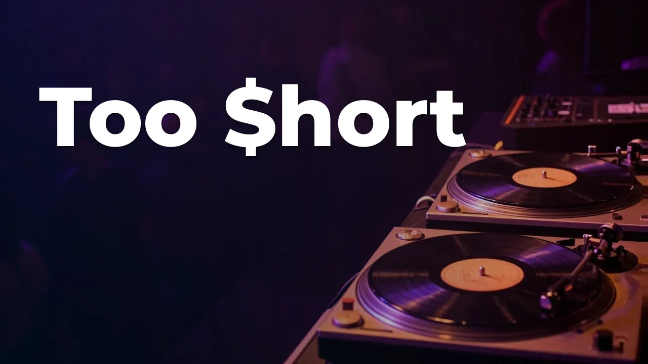 Concept artwork for Too $hort; not official event artwork or a performer photograph