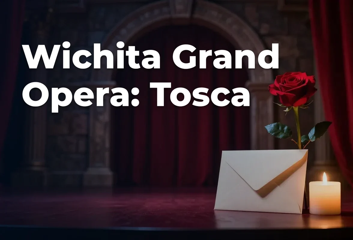 Concept artwork for Wichita Grand Opera: Tosca; not official event artwork or a performer photograph