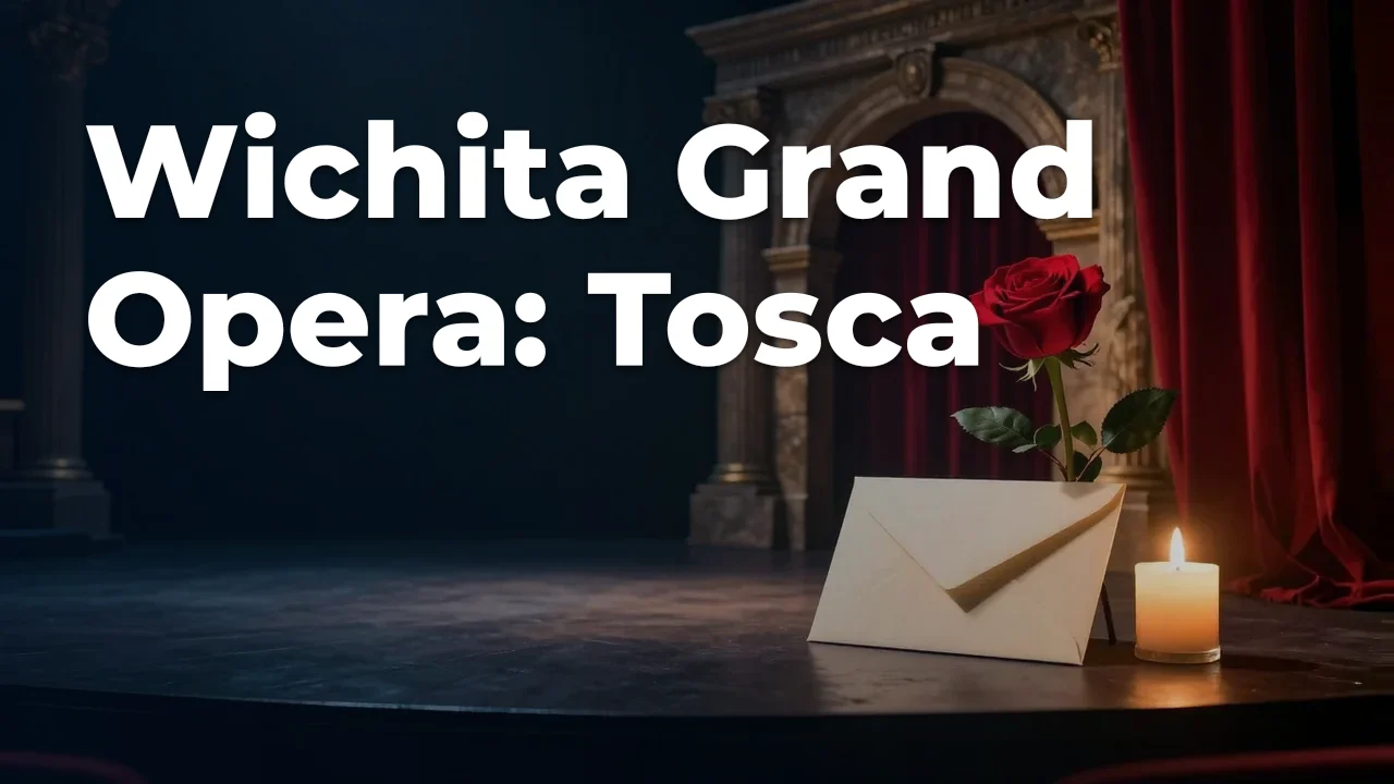 Concept artwork for Wichita Grand Opera: Tosca; not official event artwork or a performer photograph