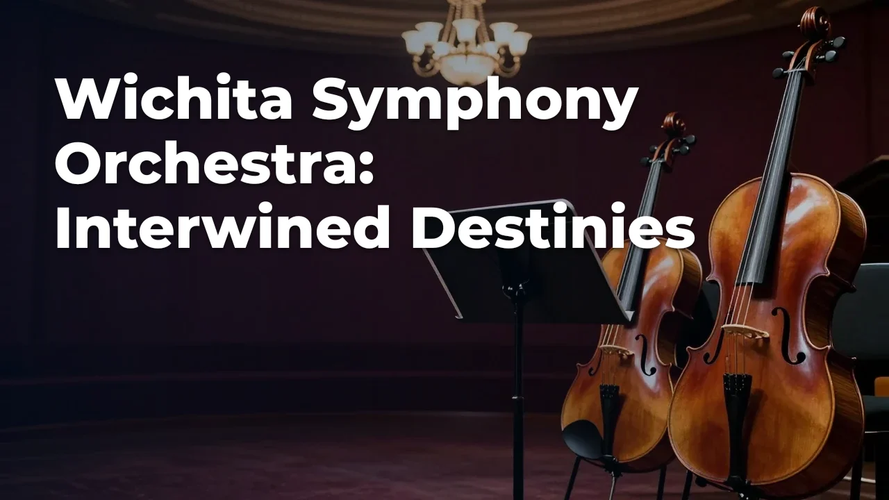 Concept artwork for Wichita Symphony Orchestra: Interwined Destinies; not official event artwork or a performer photograph
