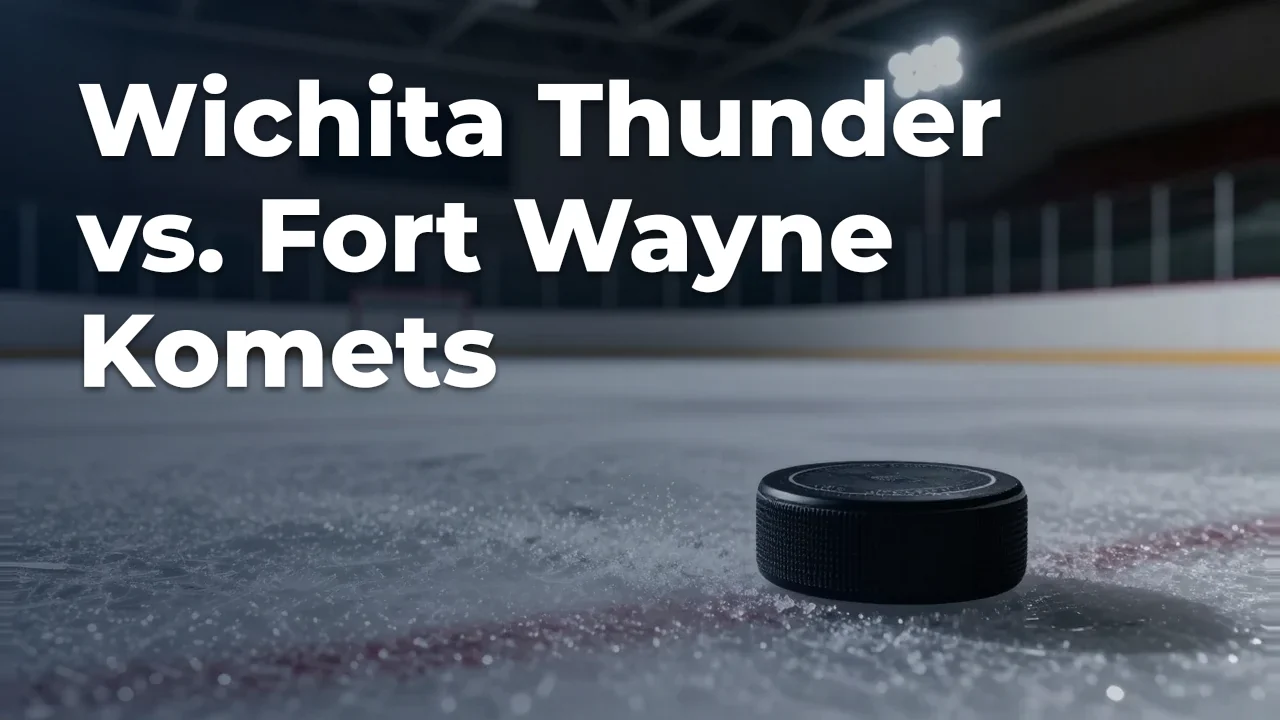Concept artwork for Wichita Thunder vs. Fort Wayne Komets; not official event artwork or a performer photograph