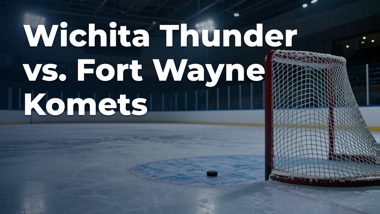 Concept artwork for Wichita Thunder vs. Fort Wayne Komets; not official event artwork or a performer photograph