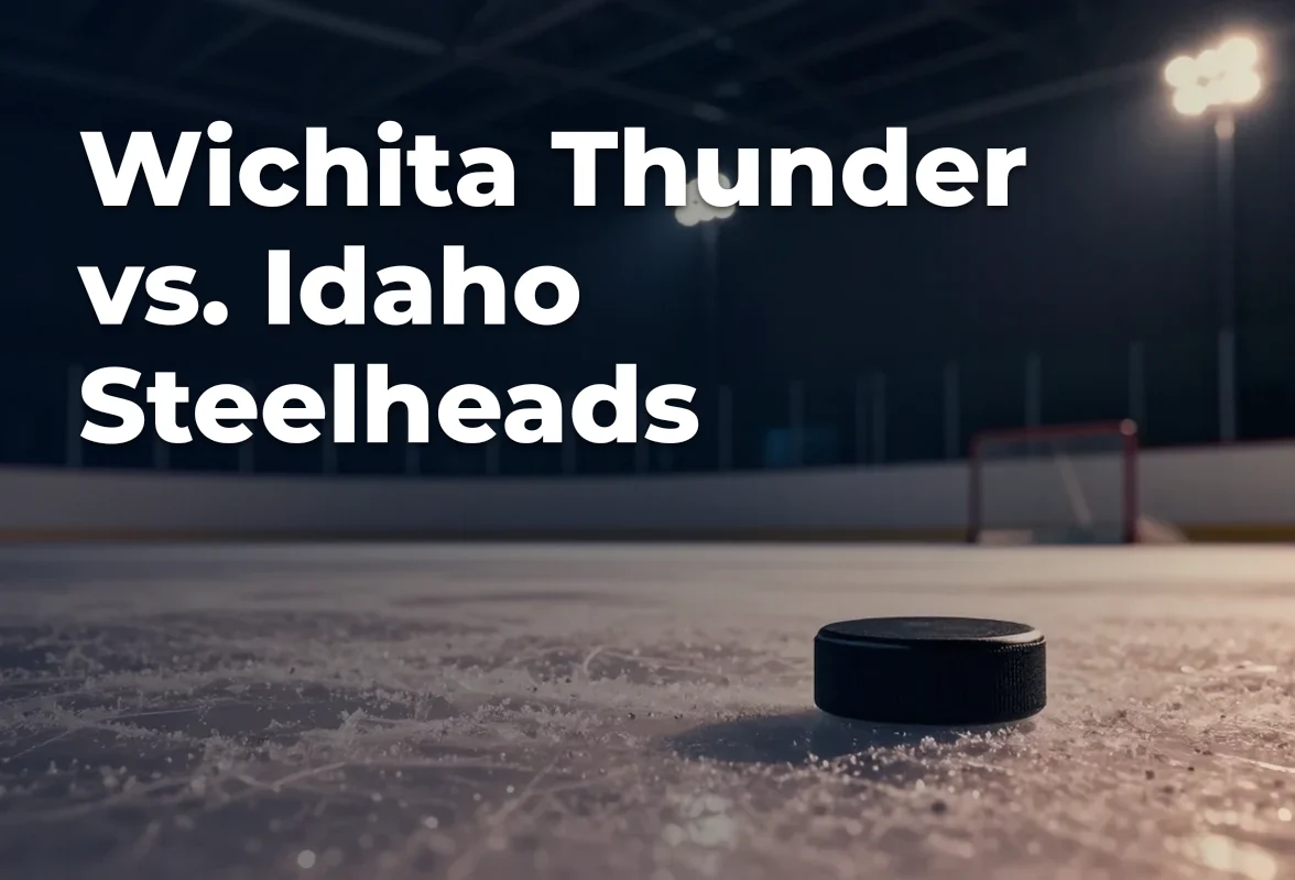 Concept artwork for Wichita Thunder vs. Idaho Steelheads; not official event artwork or a performer photograph