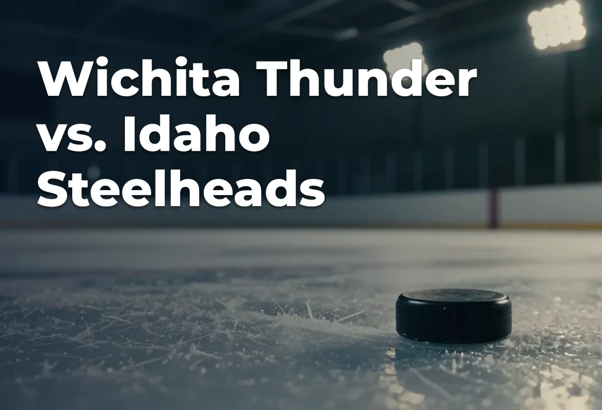 Concept artwork for Wichita Thunder vs. Idaho Steelheads; not official event artwork or a performer photograph