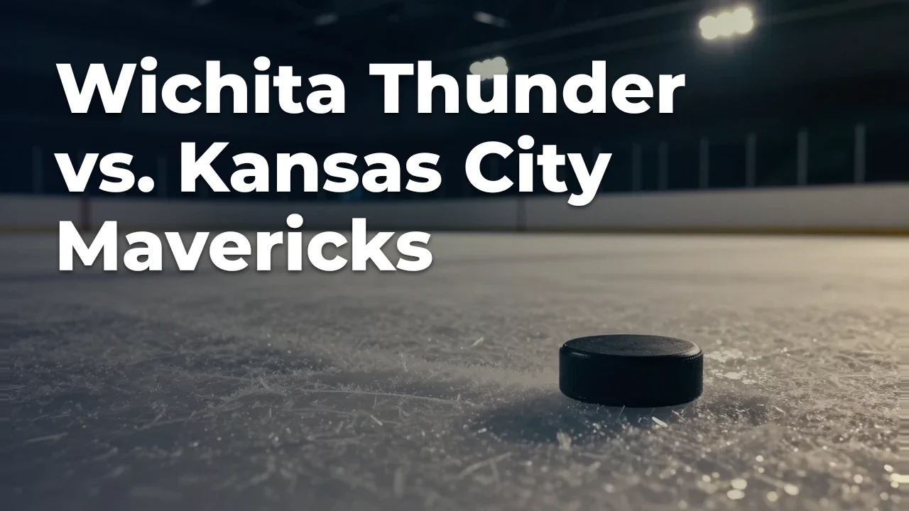 Concept artwork for Wichita Thunder vs. Kansas City Mavericks; not official event artwork or a performer photograph