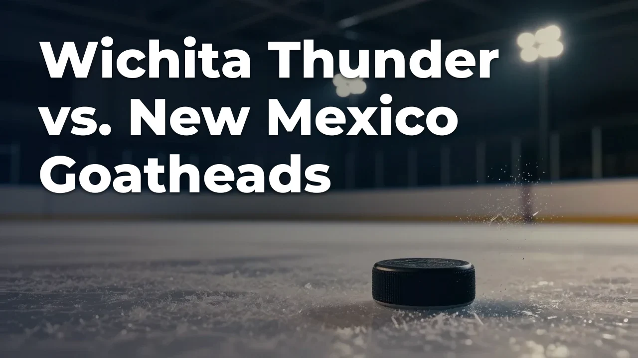 Concept artwork for Wichita Thunder vs. New Mexico Goatheads; not official event artwork or a performer photograph