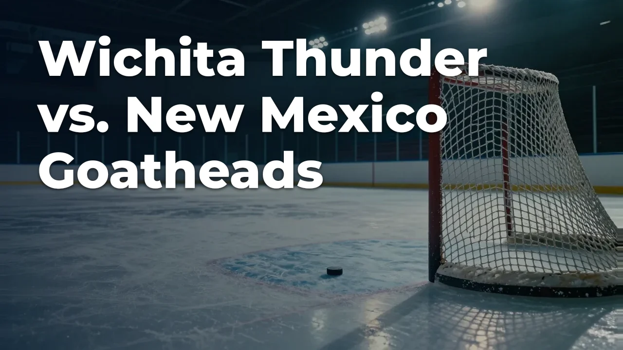 Concept artwork for Wichita Thunder vs. New Mexico Goatheads; not official event artwork or a performer photograph