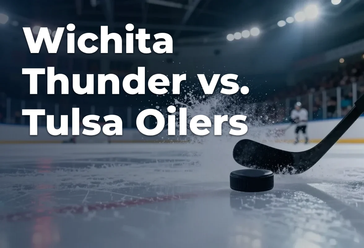 Concept artwork for Wichita Thunder vs. Tulsa Oilers; not official event artwork or a performer photograph