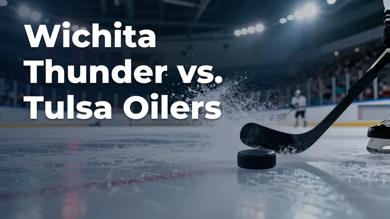 Concept artwork for Wichita Thunder vs. Tulsa Oilers; not official event artwork or a performer photograph
