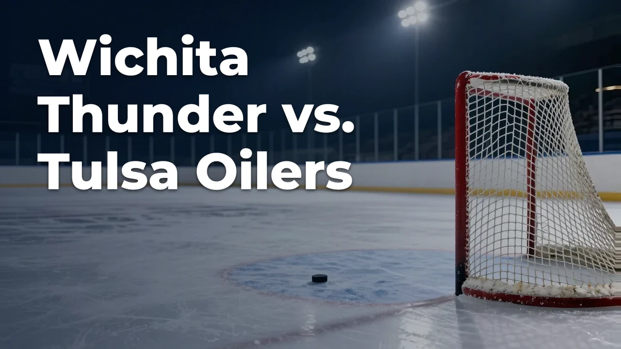 Concept artwork for Wichita Thunder vs. Tulsa Oilers; not official event artwork or a performer photograph