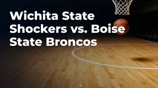 Concept artwork for Wichita State Shockers vs. Boise State Broncos; not official event artwork or a performer photograph