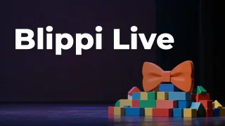 Concept artwork for Blippi Live; not official event artwork or a performer photograph
