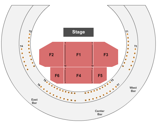 TicketNetwork seating chart for Scott Bradlee's Postmodern Jukebox at The Cotillion