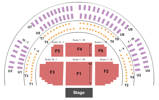 TicketNetwork seating chart for Little River Band at The Cotillion