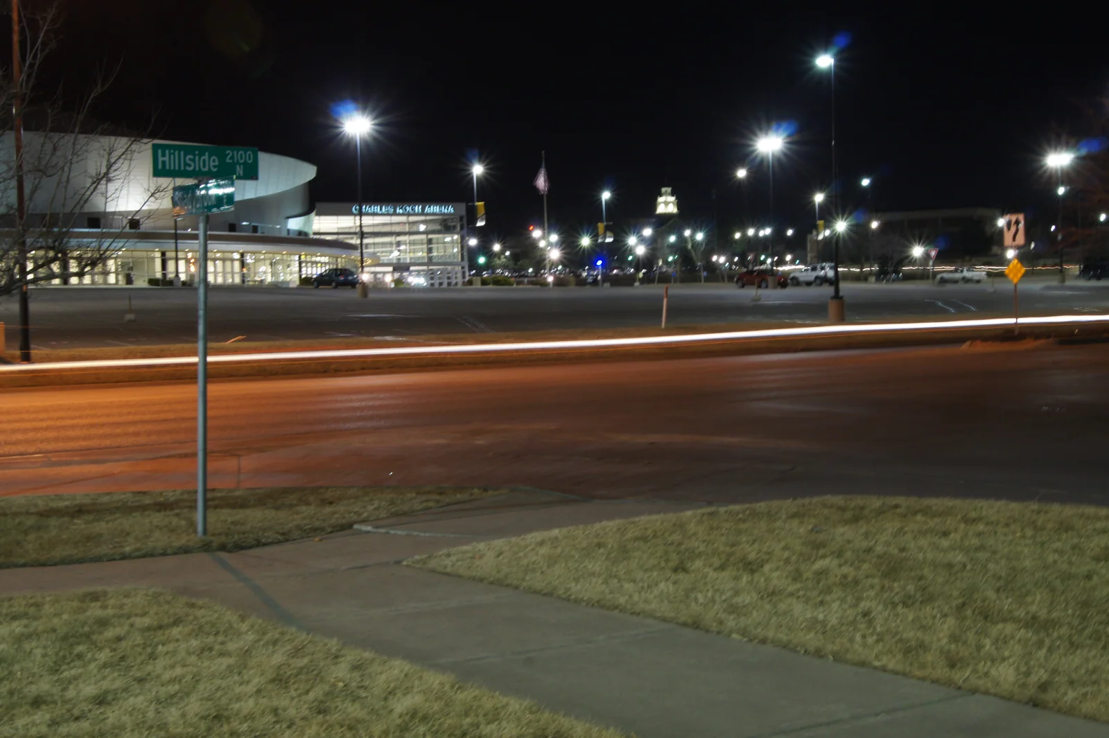 Charles Koch Arena, archival photograph uploaded in June 2010