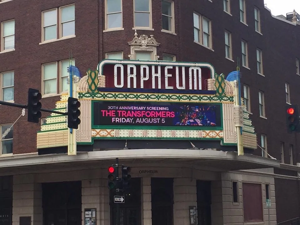 Orpheum exterior, August 2016